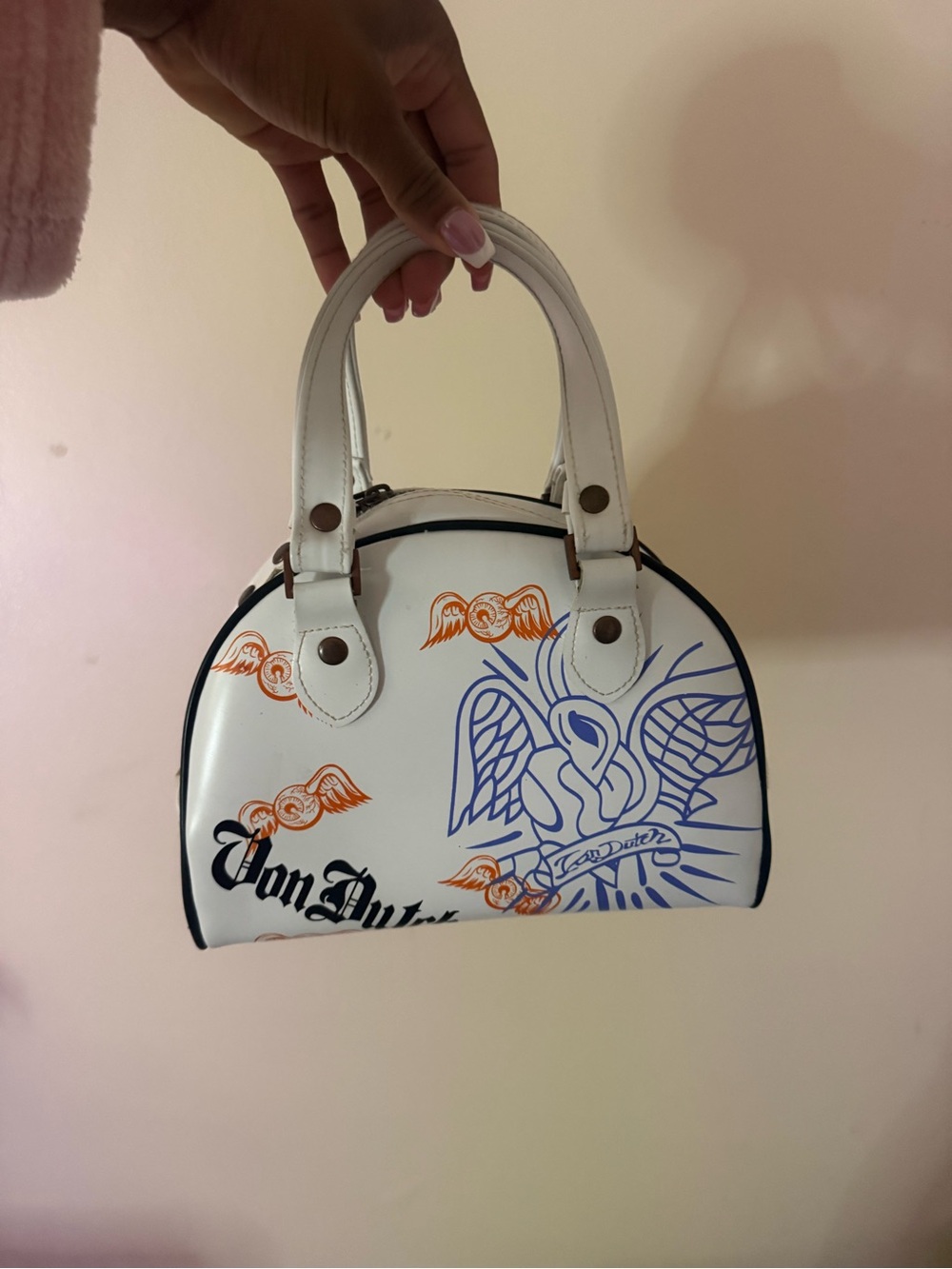 Von Dutch vintage bowling bag